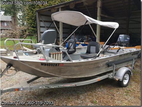 16'  2005 Aluminator Runabout BoatsFSBOgo