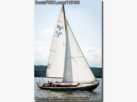 36' 1960 BURR BROTHERS Great Lakes Class Sloop BoatsFSBOgo