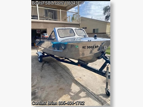 16'  1958 Boeing Aluminum Fishing Boat BoatsFSBOgo