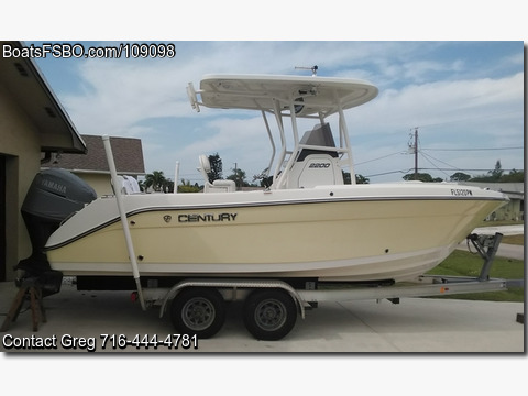 22'  2015 Century 2200 Center Console BoatsFSBOgo