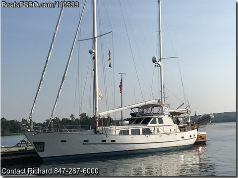 63'  1983 Cheoy Lee 63 Pilothouse Motorsailer BoatsFSBOgo