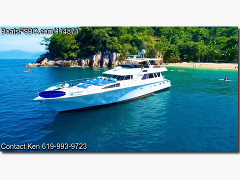 95'  1992 Cheoy Lee FLY BRIDGE MOTOR YACHT BoatsFSBOgo