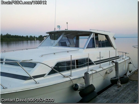 33'  1977 Chris Craft 33 Sport Sedan BoatsFSBOgo