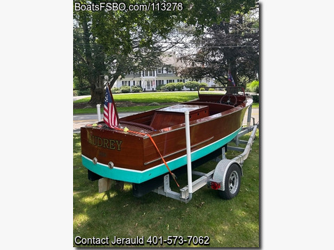 17'  1938 Chris Craft Deluxe Utility BoatsFSBOgo