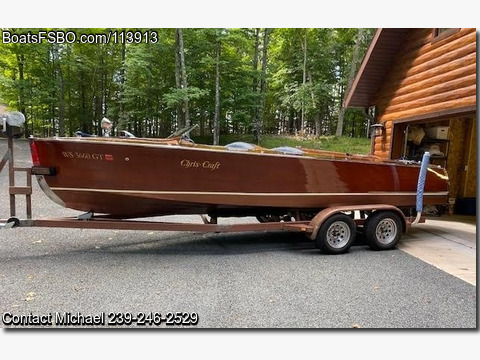 22'  1936 Chris Craft 518 BoatsFSBOgo