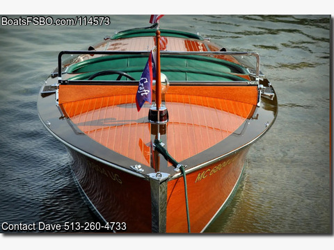 22'  1936 Chris Craft Runabout Triple BoatsFSBOgo