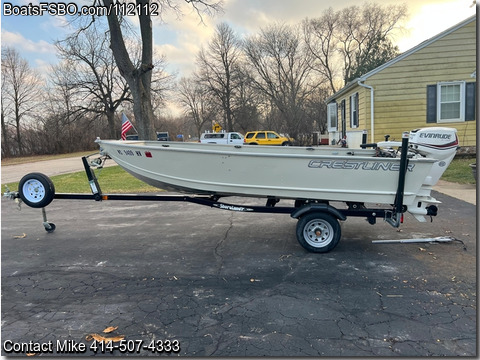 14' 2016 Crestliner CV1467 WT BoatsFSBOgo