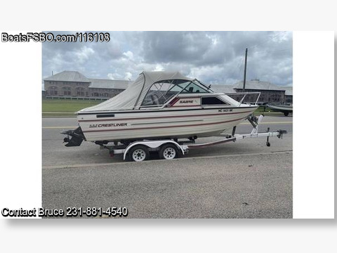 20'  1988 Crestliner Sabre Cuddy Cabin BoatsFSBOgo