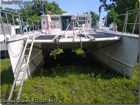 40'  2012 Custom Aluminum Catamaran BoatsFSBOgo