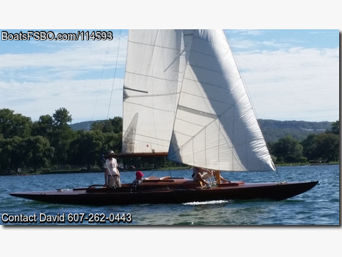 36'  1935 Custom Wooden Sailboat BoatsFSBOgo