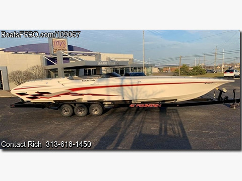 42'  1999 Fountain 42 Lightning BoatsFSBOgo