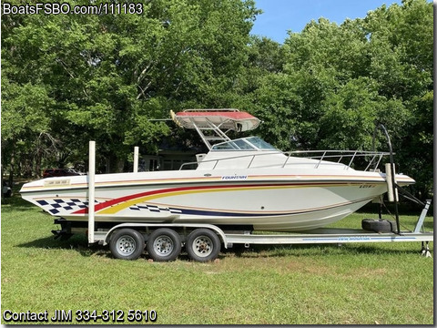 29'  2001 Fountain Sportfish Cruiser IO BoatsFSBOgo