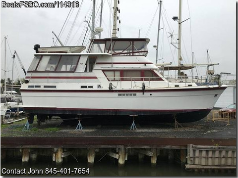 49'  1982 Gulfstar Motor Yacht BoatsFSBOgo