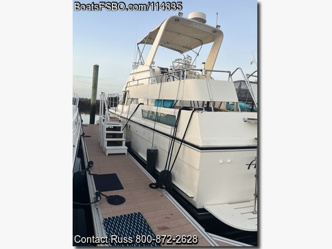 41'  1987 Hatteras 41 Aft Cabin BoatsFSBOgo