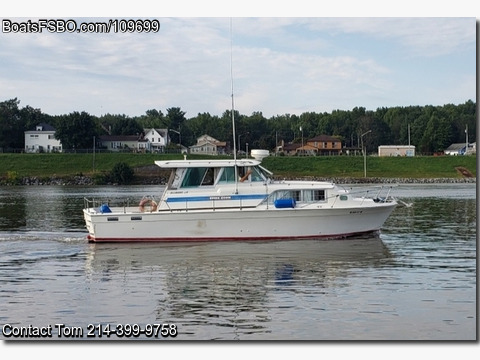 34'  1974 John Allmand 34 Cruiser Sedan BoatsFSBOgo