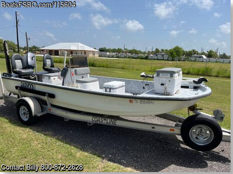 19' 1996 Kenner Pro Skiff BoatsFSBOgo