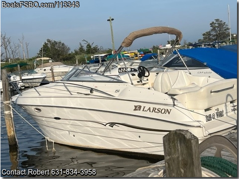 26'  2001 Larson 254 Cabrio BoatsFSBOgo