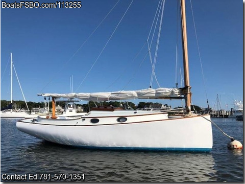 20'  1975 Legnos Mystic 20 Gaff Rig Cat BoatsFSBOgo