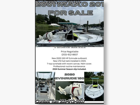 21'  2001 Mako 201 Center Console BoatsFSBOgo