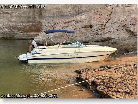 24'  2003 Maxum 2400 SD Bowrider Deck Boat BoatsFSBOgo