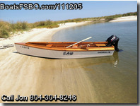 Northern Neck Skiff Built By Local Craftsman