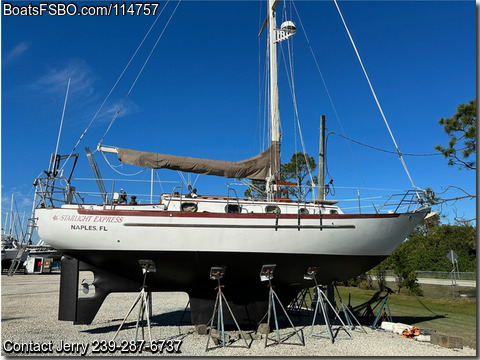 34'  1988 Pacific Seacraft Crealock 34 Cutter BoatsFSBOgo