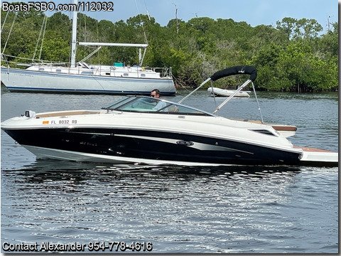 24'  2016 Sea Ray Sundeck 240 BoatsFSBOgo