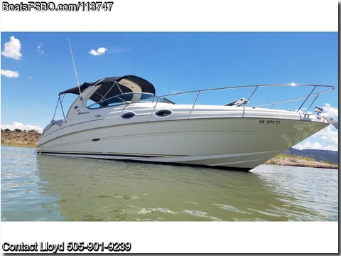 31'  2003 Sea Ray Sundancer 280 BoatsFSBOgo