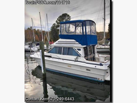 34'  1985 Sea Ray Sedan Fly Bridge BoatsFSBOgo