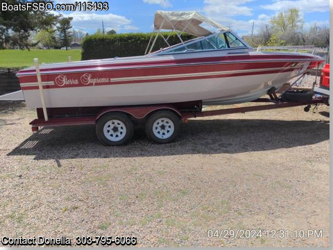 21' 1985 Ski Supreme Sierra Supreme BoatsFSBOgo