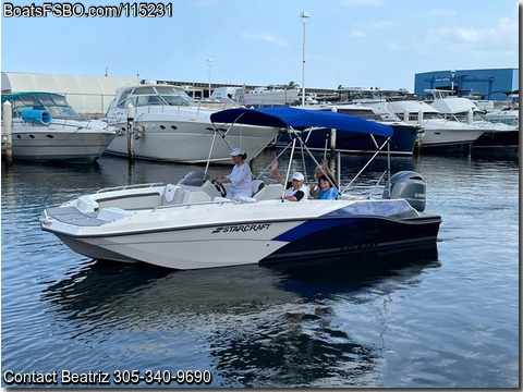 23' 2023 Starcraft SVX 231 OB BoatsFSBOgo
