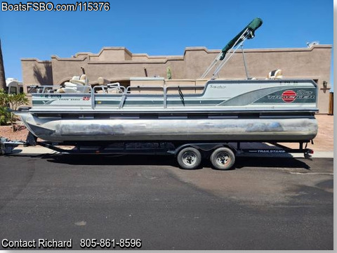 25' 1999 Sun Tracker Fishin' Barge 25 BoatsFSBOgo