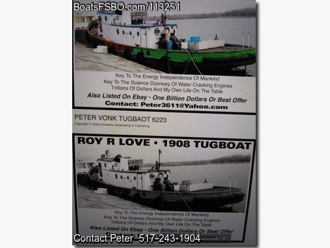 78'  1908 Tug Boat 78 BoatsFSBOgo