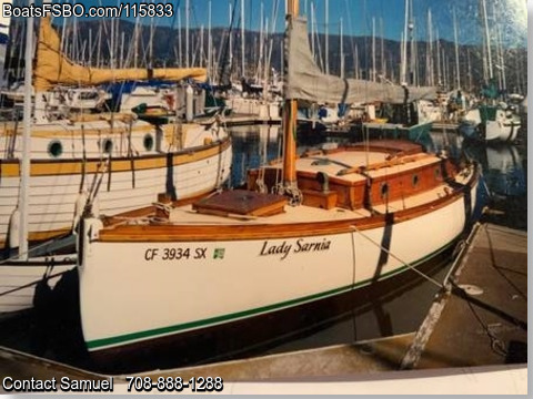 39'  1939 Wooden Sailboat BoatsFSBOgo